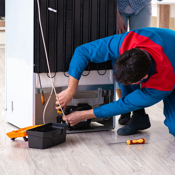 how long does it usually take to repair a refrigerator in Coffeen